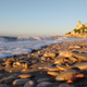One of the beaches where researchers gathered samples.